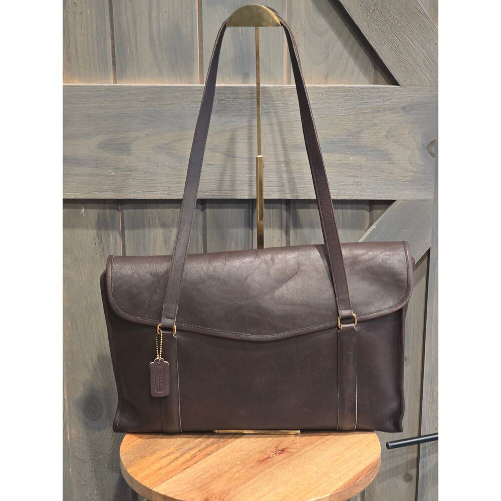 Vintage Coach NYC Envelope Portfolio Tote 5190